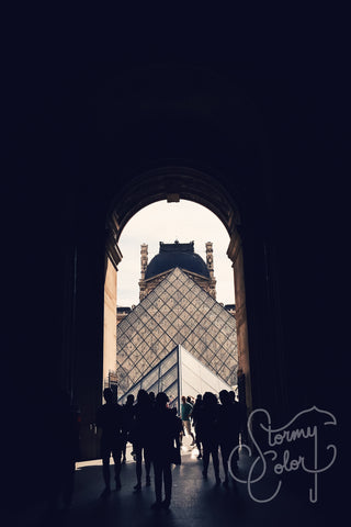 Light, Lines & the Louvre,