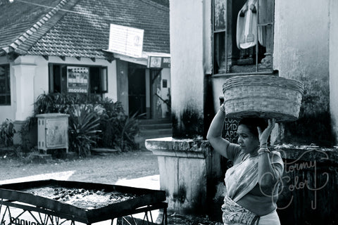 Woman with Basket