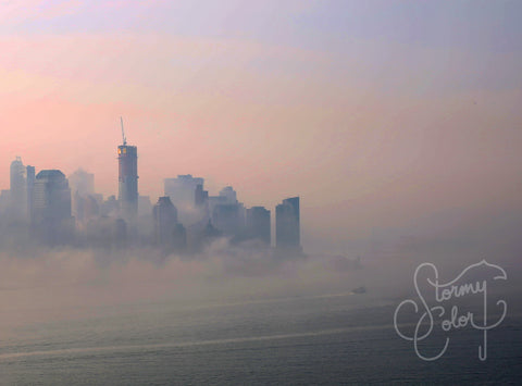 Boat through the Fog